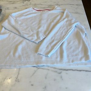 White, mersea swing sweater